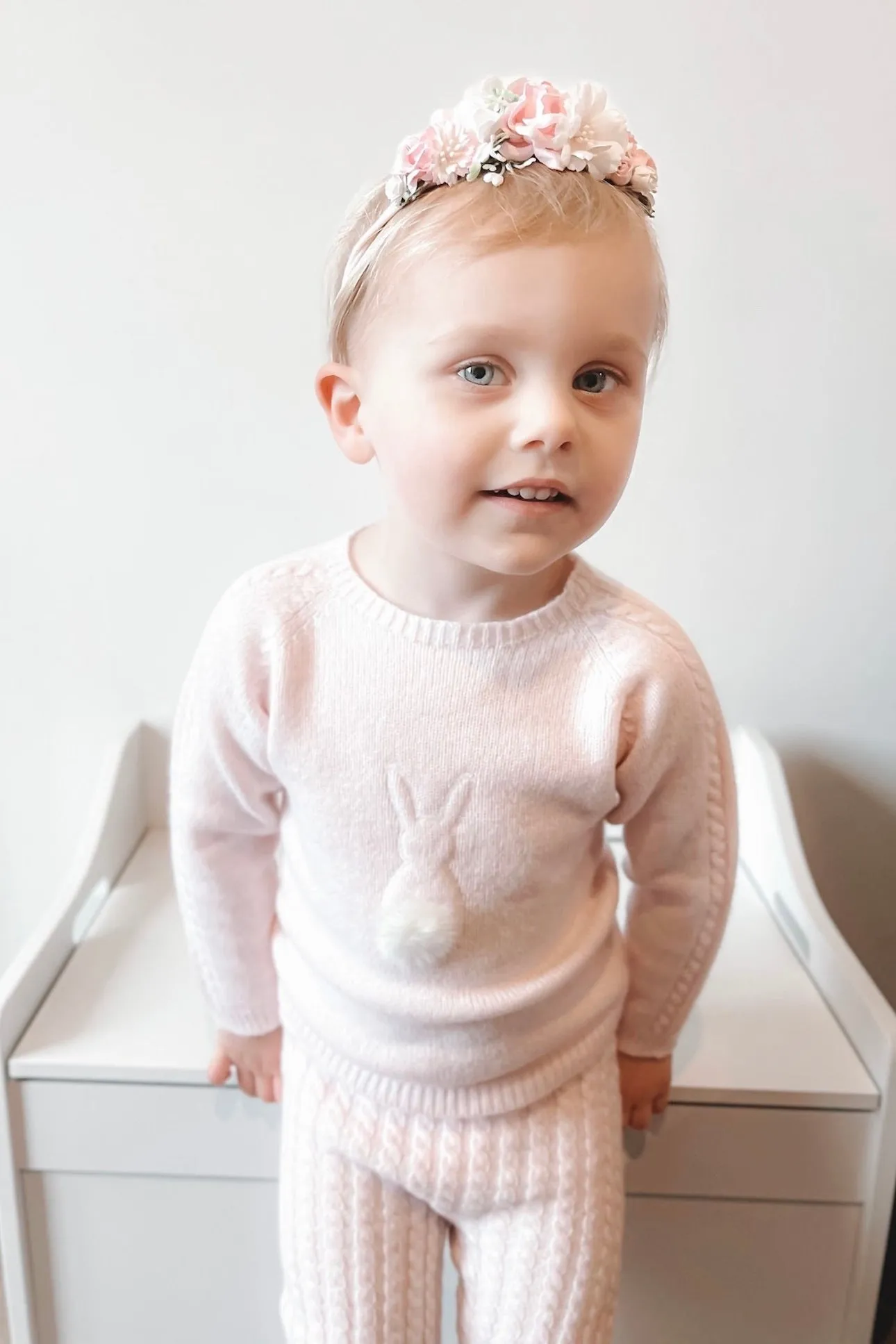 "Cloud" Cashmere Bunny Top & Leggings
