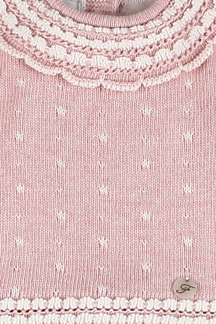 "Maya" Pink Knit Top & Vintage Floral Bloomers