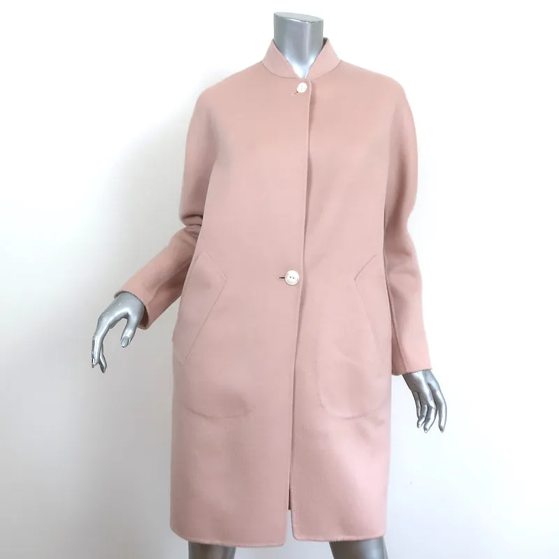 Rag & Bone Darwen Coat Dusty Rose Wool-Cashmere Size 0 NEW