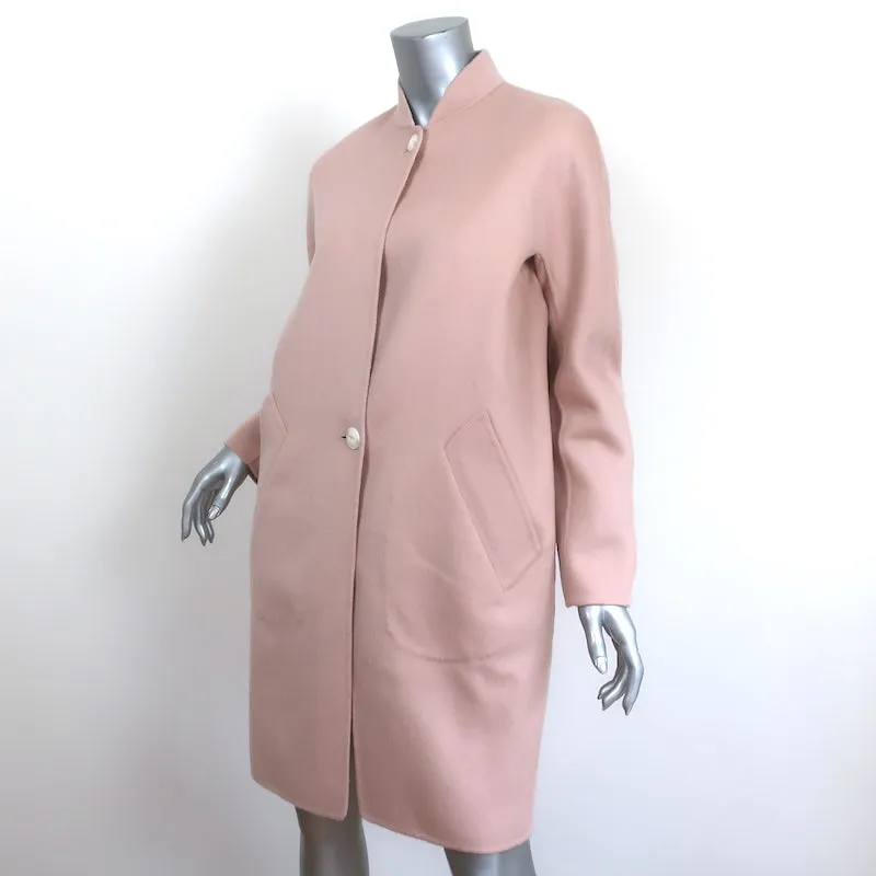 Rag & Bone Darwen Coat Dusty Rose Wool-Cashmere Size 0 NEW