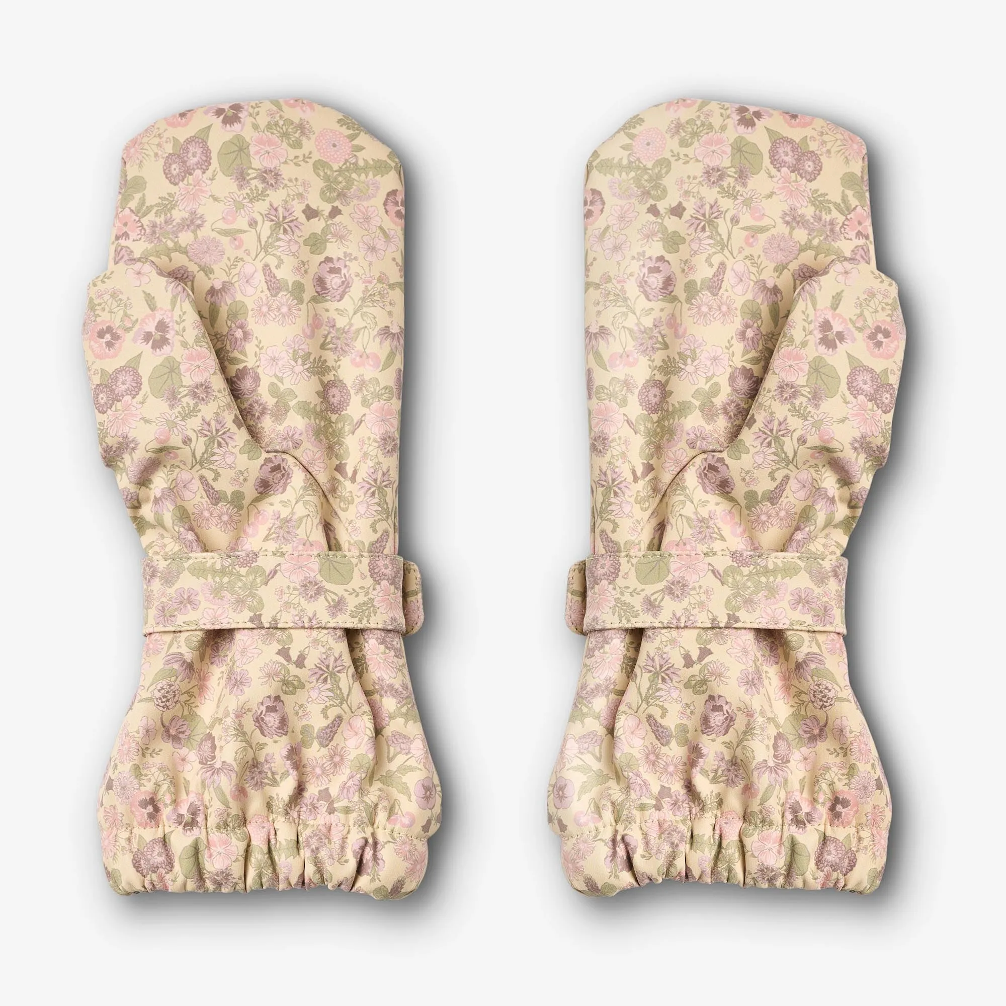 Rain Mittens Rily - rose flower field
