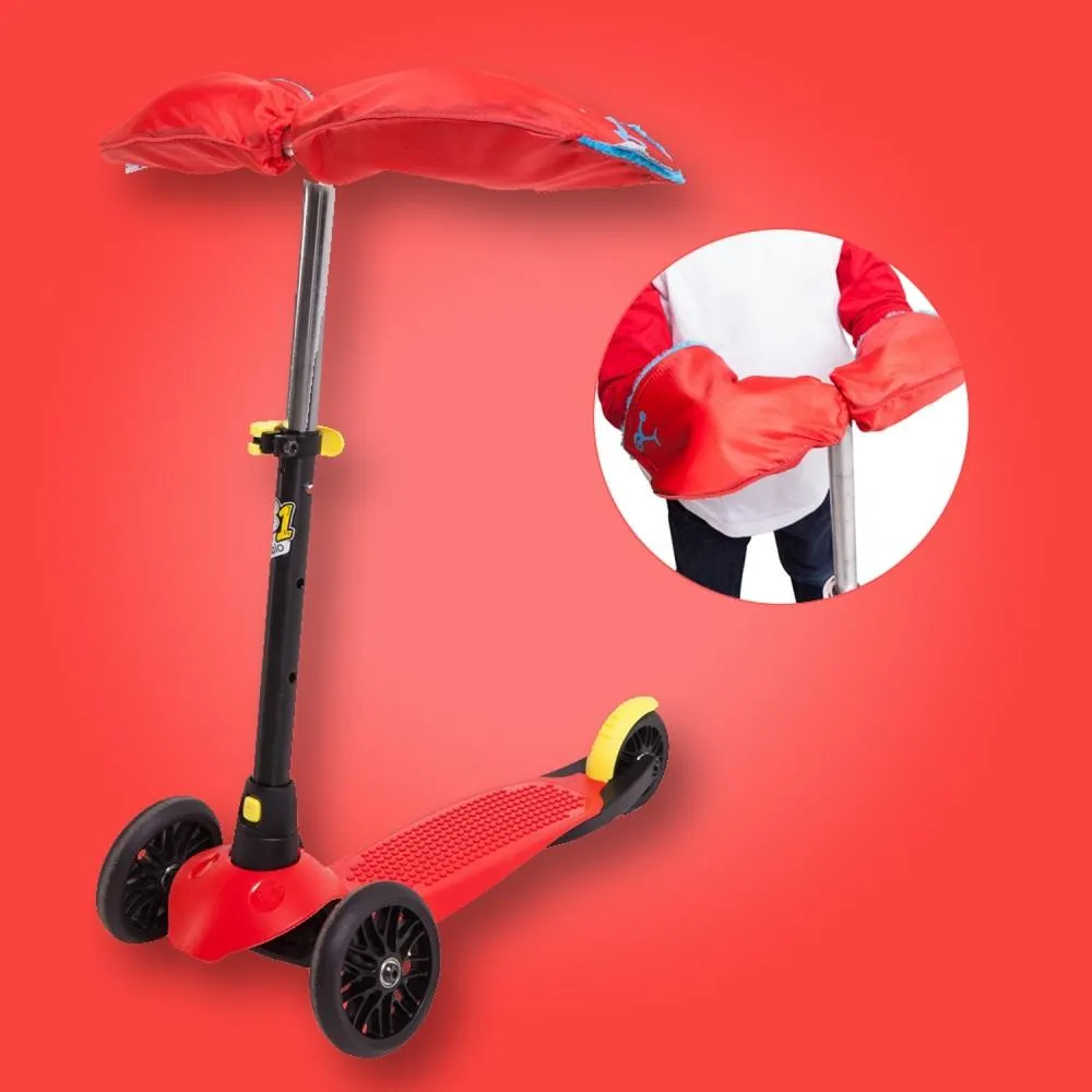 Red Scooterearz Handwarmers