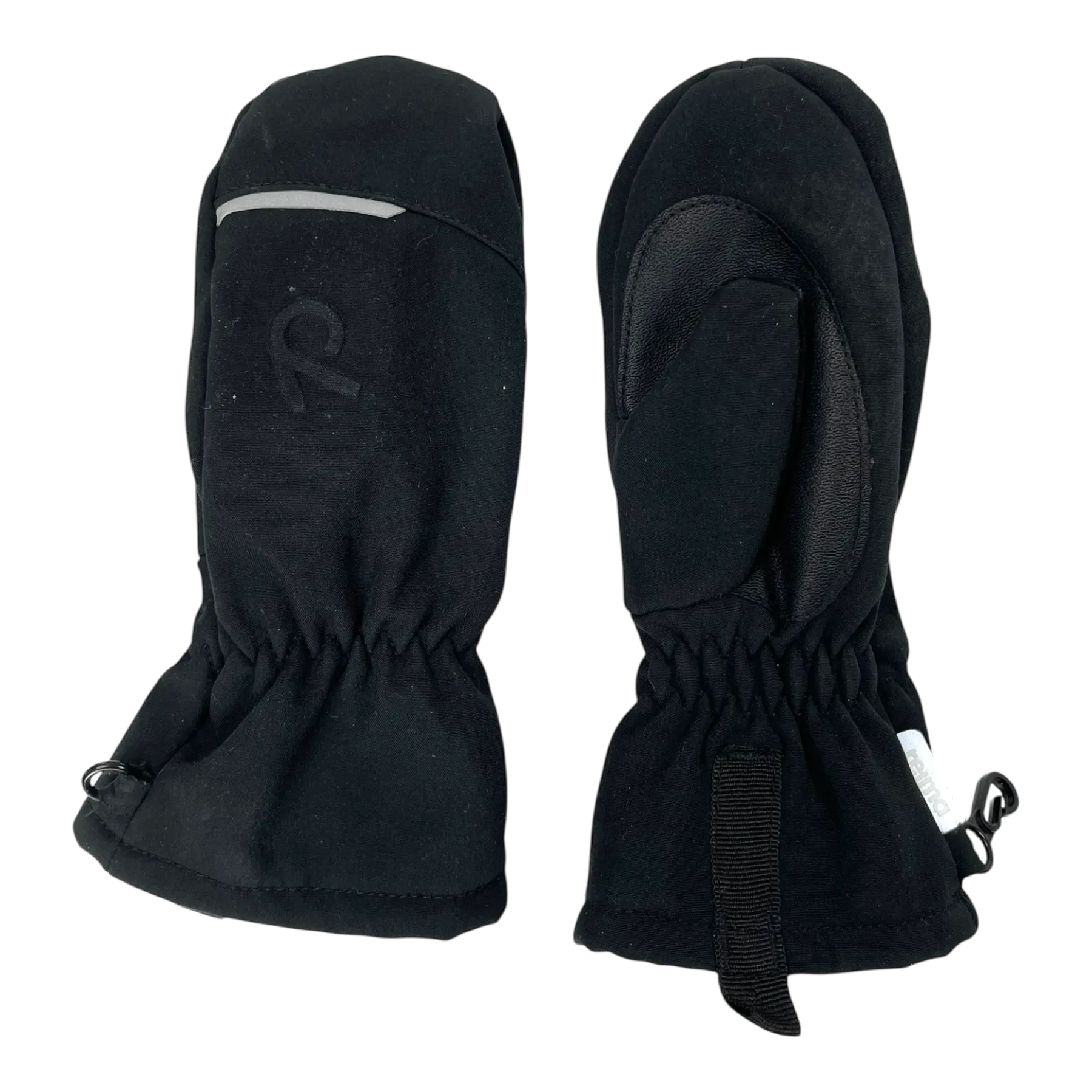 Reima etappi mittens, black | 4-6y