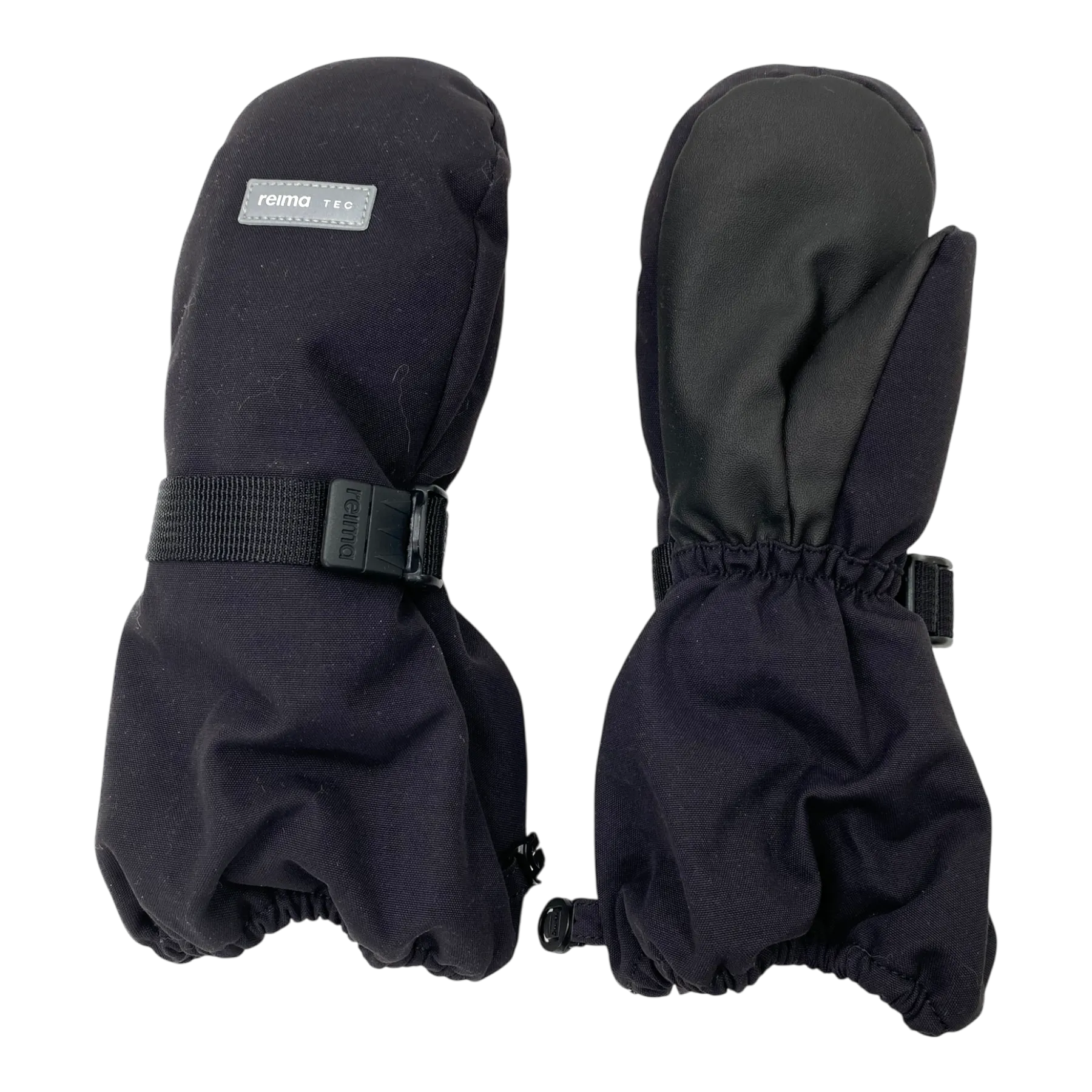 Reima ote winter mittens, black | 6-8y