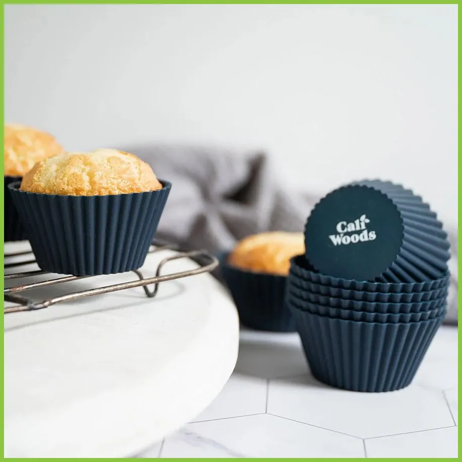 Reusable Silicone Muffin Liners - CaliWoods