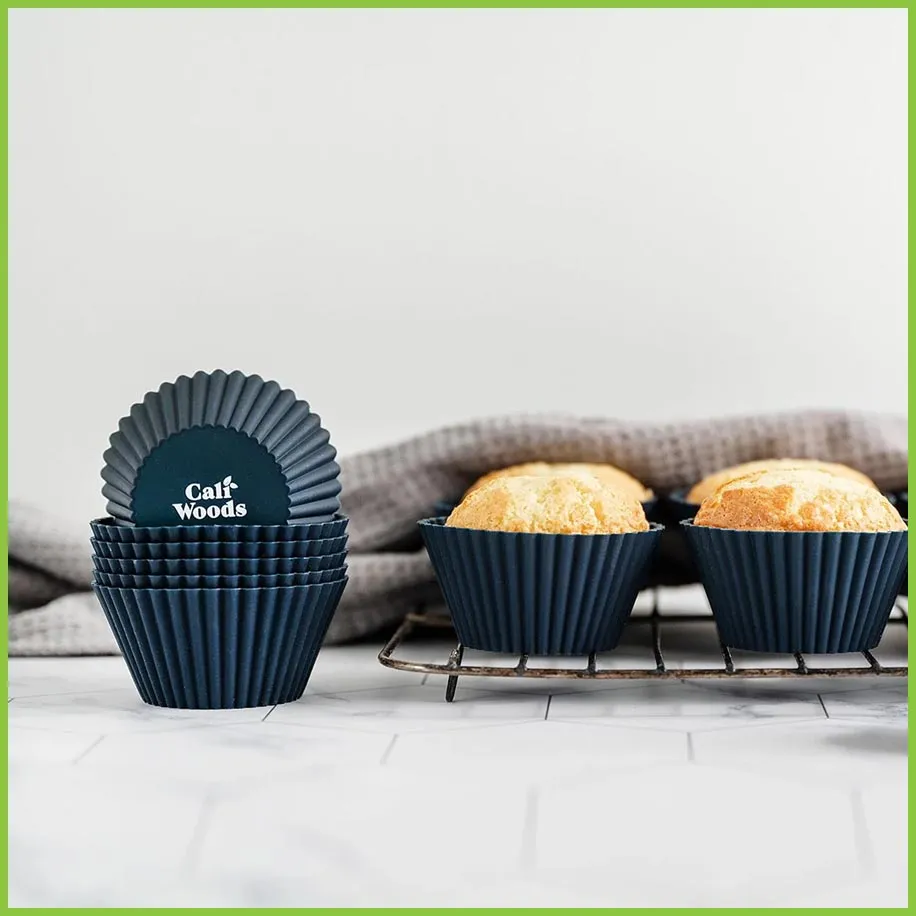 Reusable Silicone Muffin Liners - CaliWoods