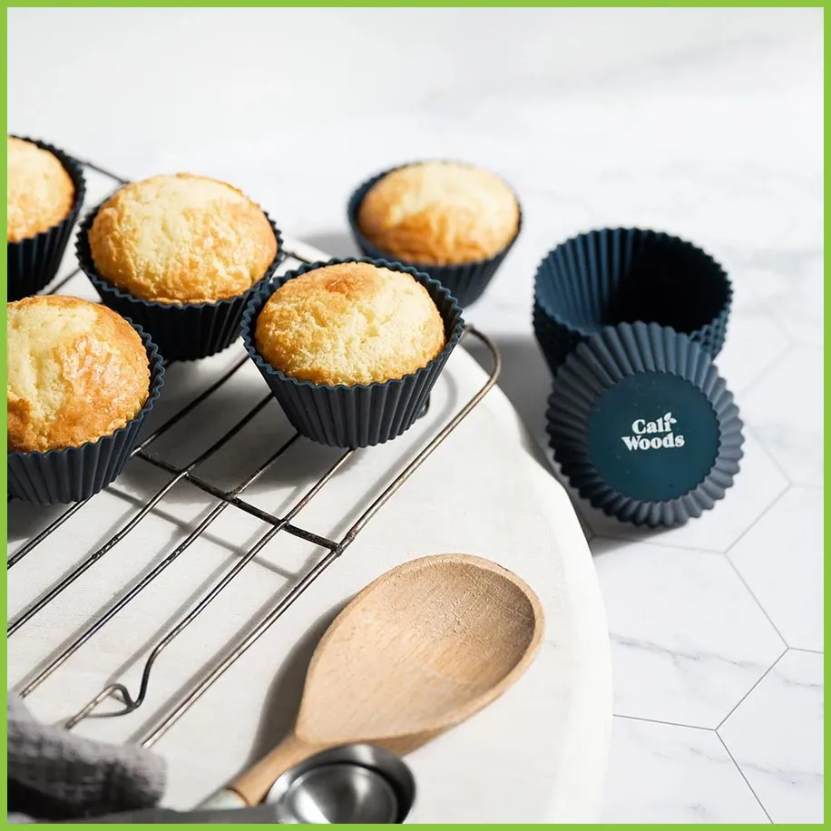 Reusable Silicone Muffin Liners - CaliWoods