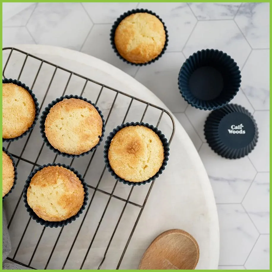 Reusable Silicone Muffin Liners - CaliWoods