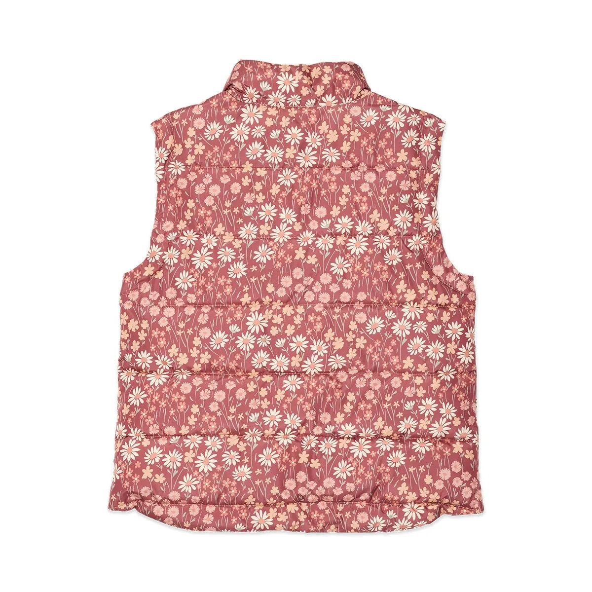 Reversible Vest Rosewood Floral
