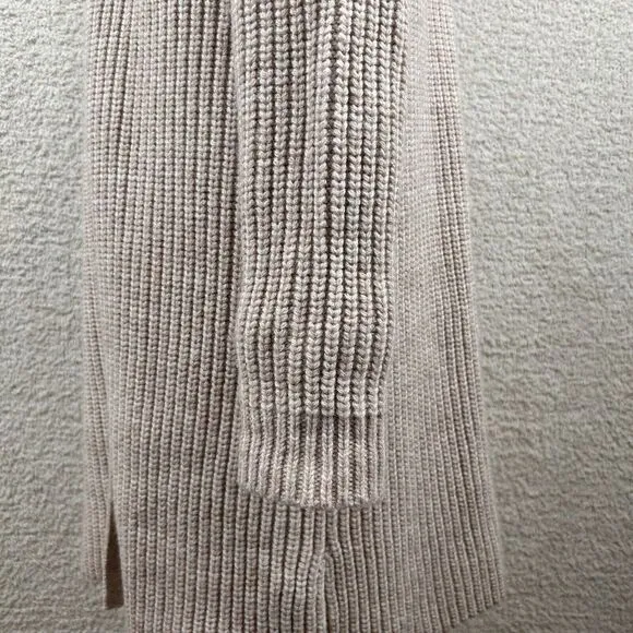Revolve Tularosa Cardigan Womens M Sandstone Alpaca‎ Wool Blend Chunky Fringe