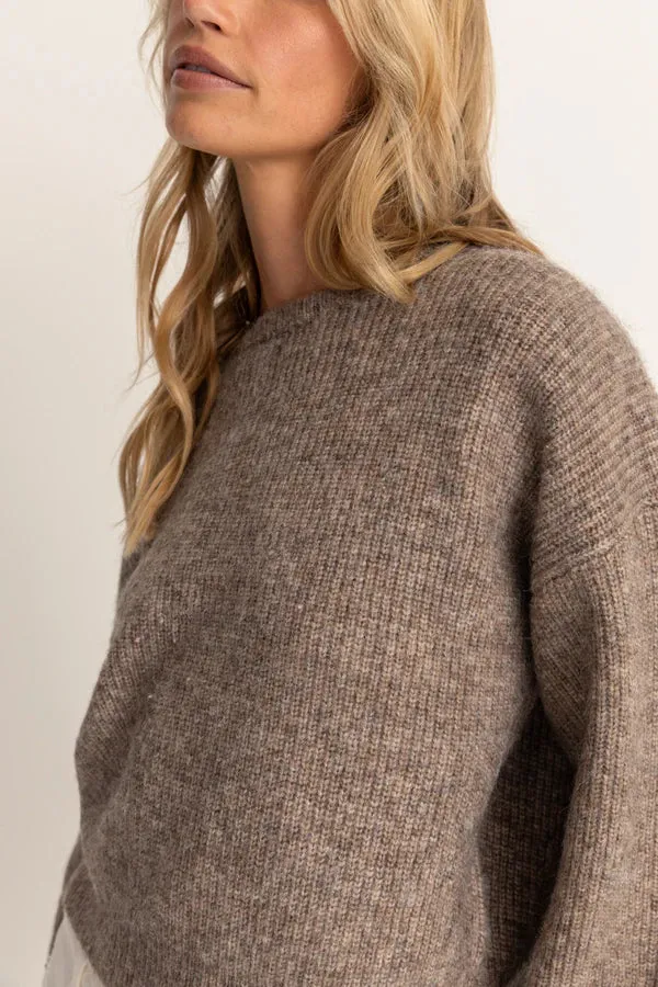 Rhythm Quinn Knit Jumper - Oatmeal