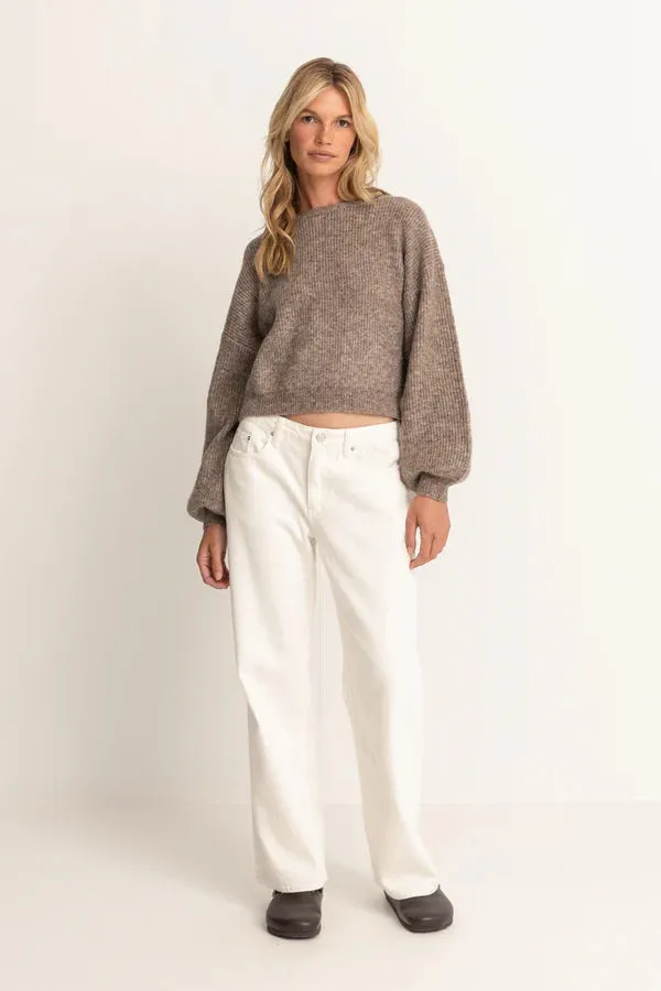Rhythm Quinn Knit Jumper - Oatmeal