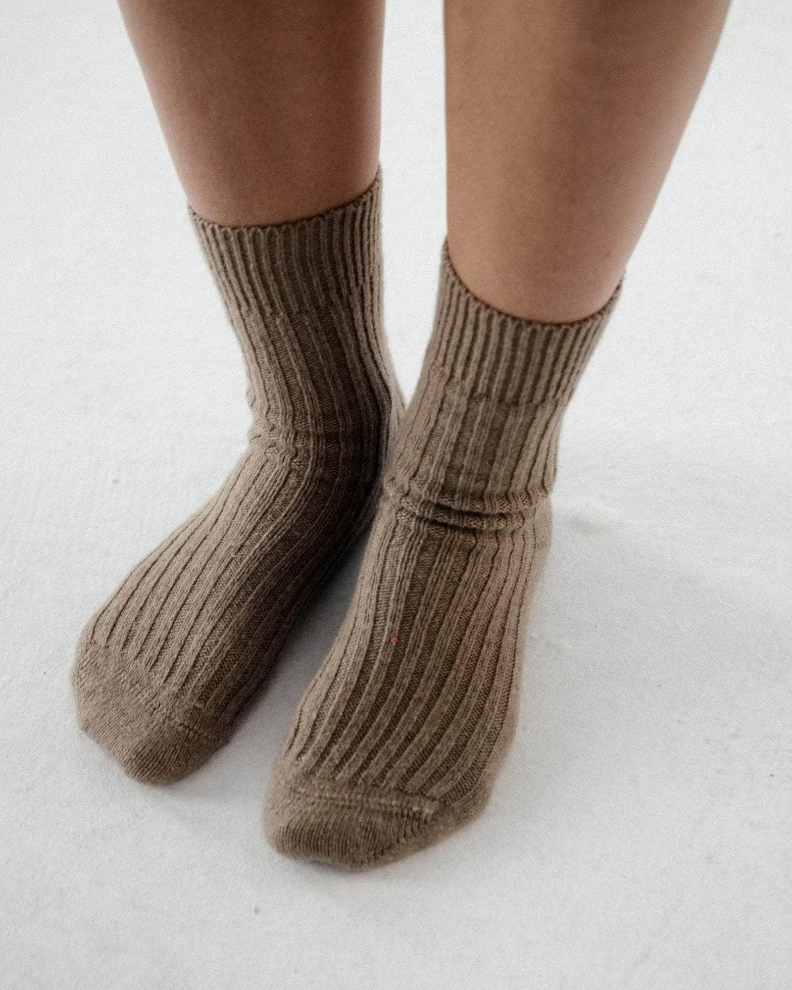 Rib Overankle Socks