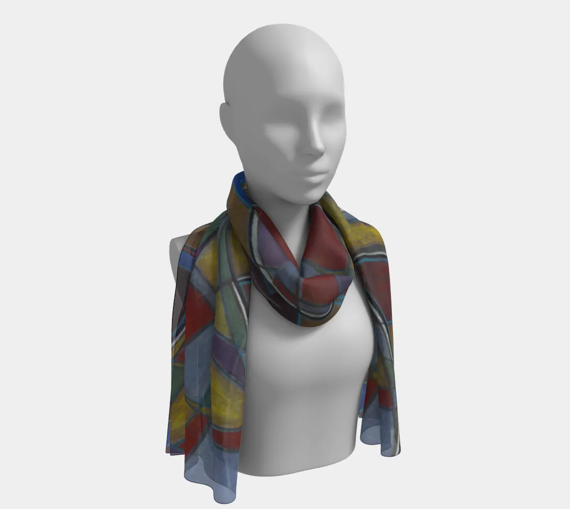 Ribbon in the Sky Long Scarf