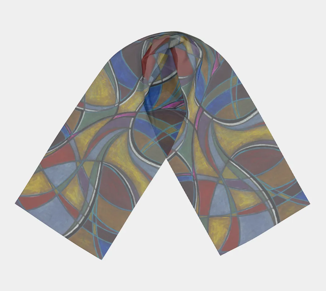 Ribbon in the Sky Long Scarf