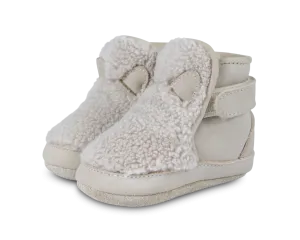 Richy Booties | Cat | Lavender Curly Faux Fur