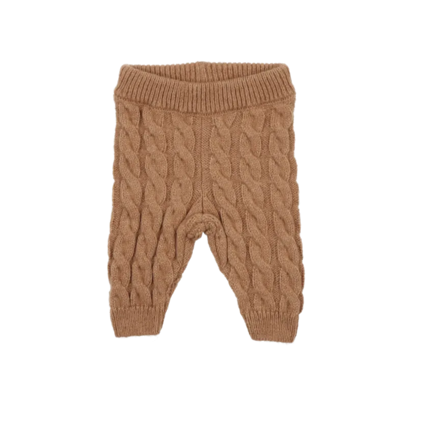 River Cable Knit Baby Bottoms