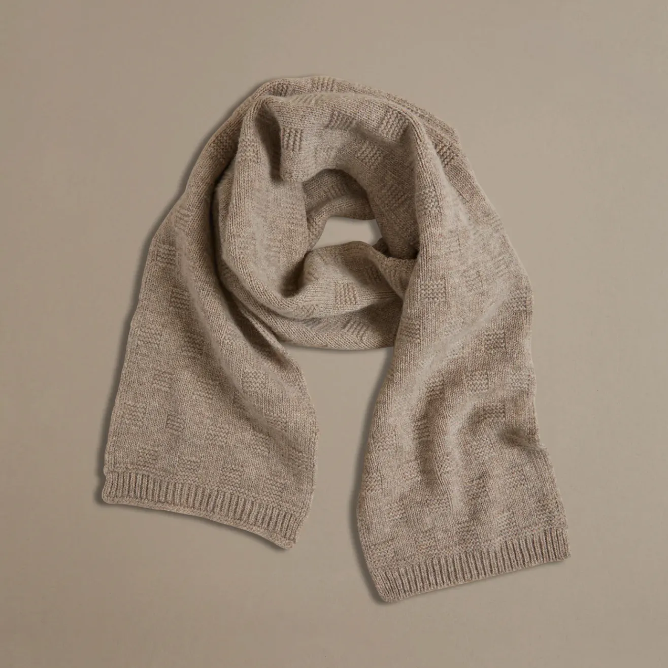 Rove Garter Stitch Scarf