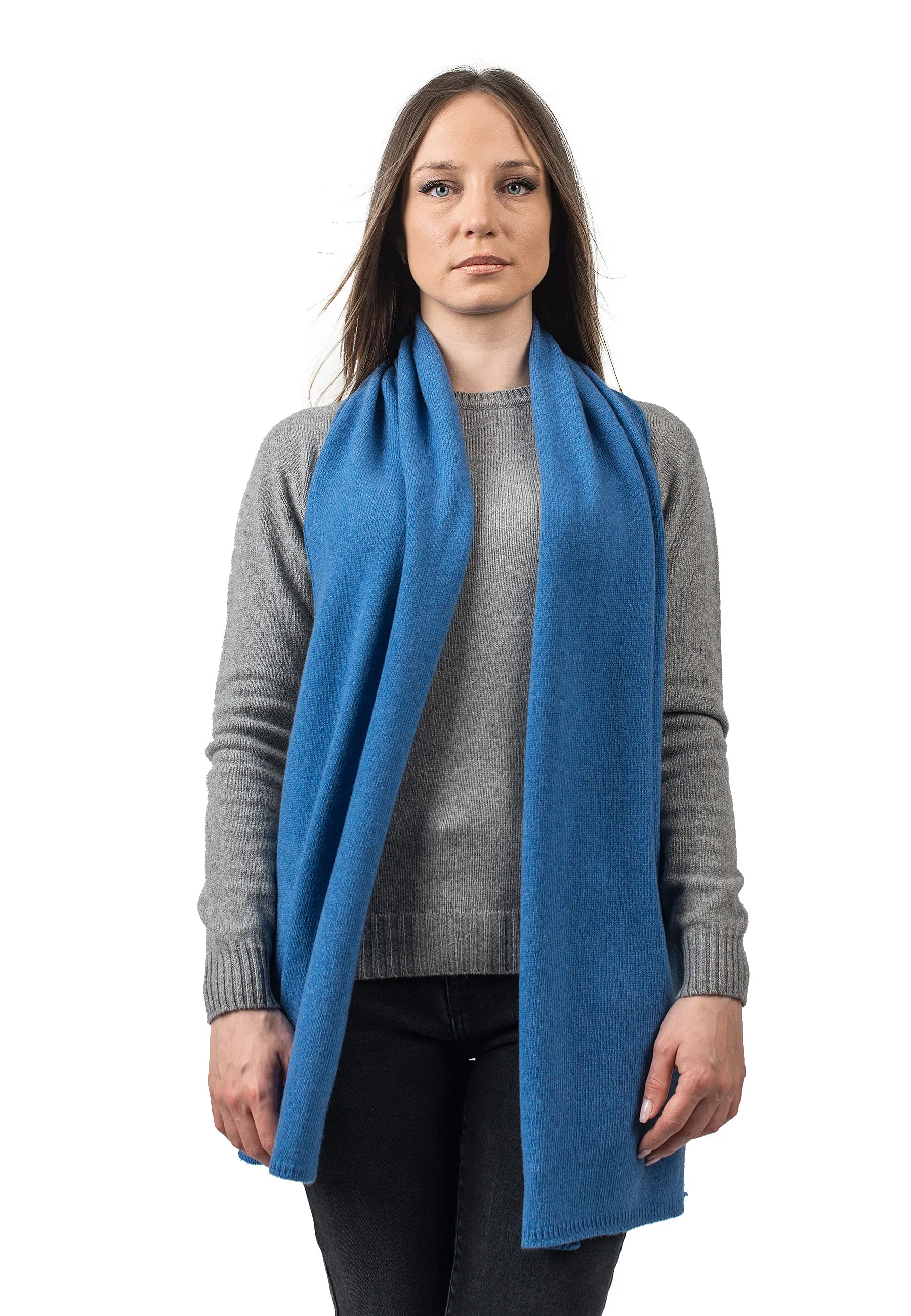 Scarf in 100% regenerated cashmere