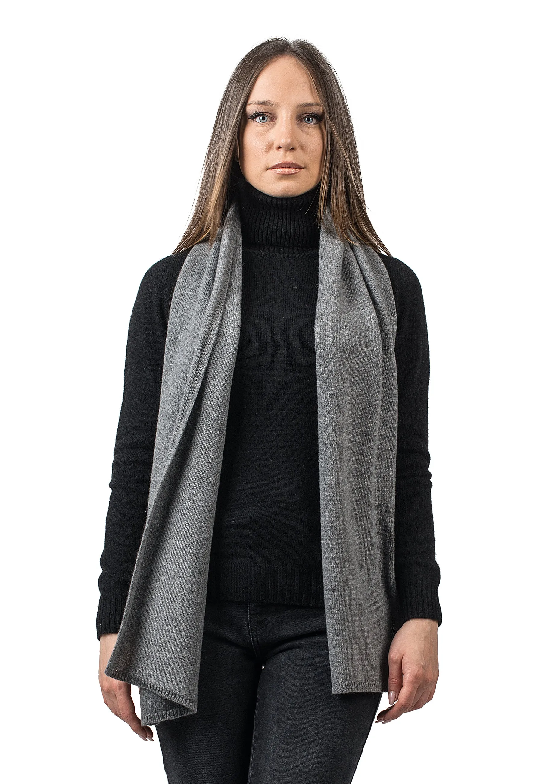 Scarf in 100% regenerated cashmere