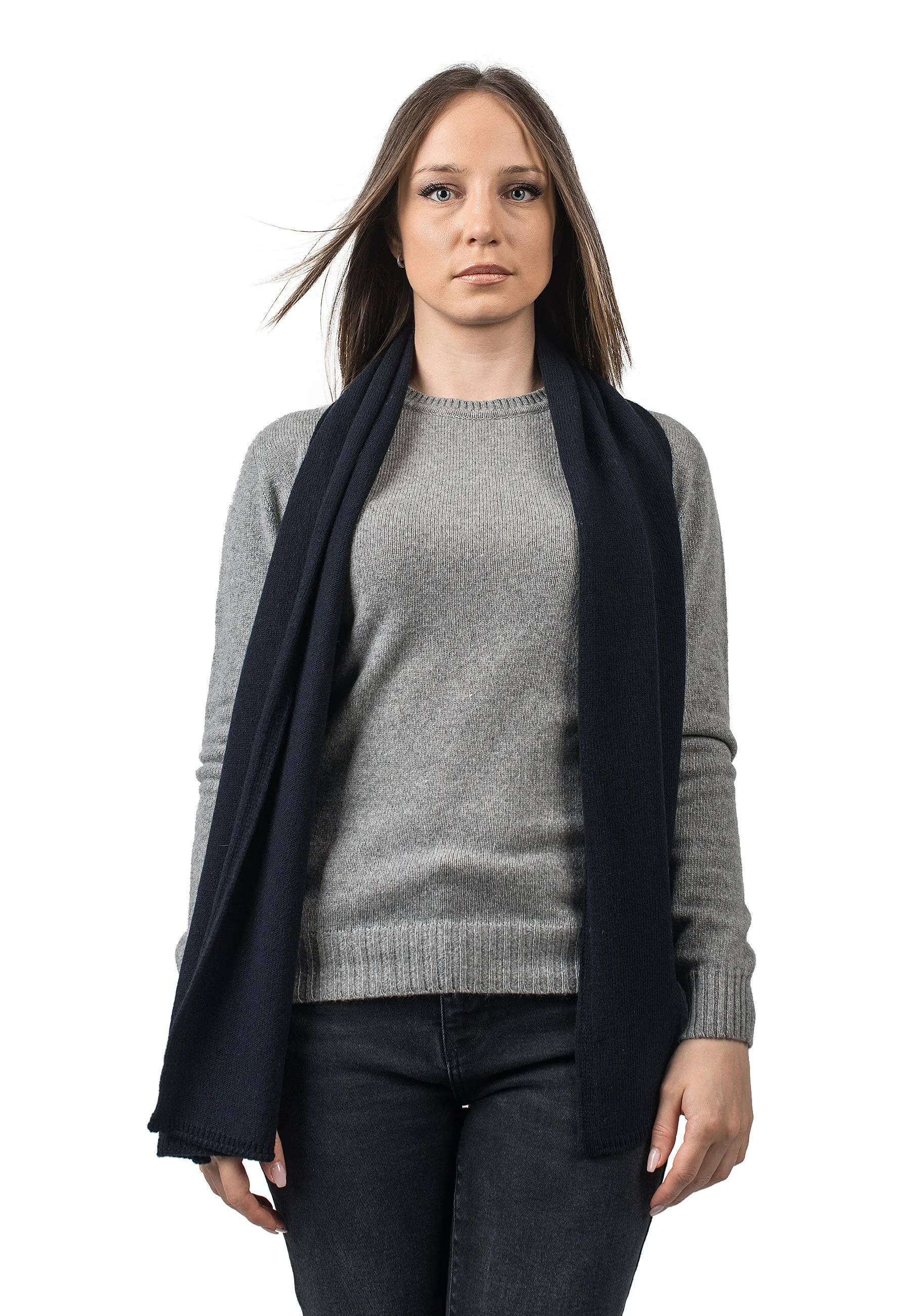 Scarf in 100% regenerated cashmere