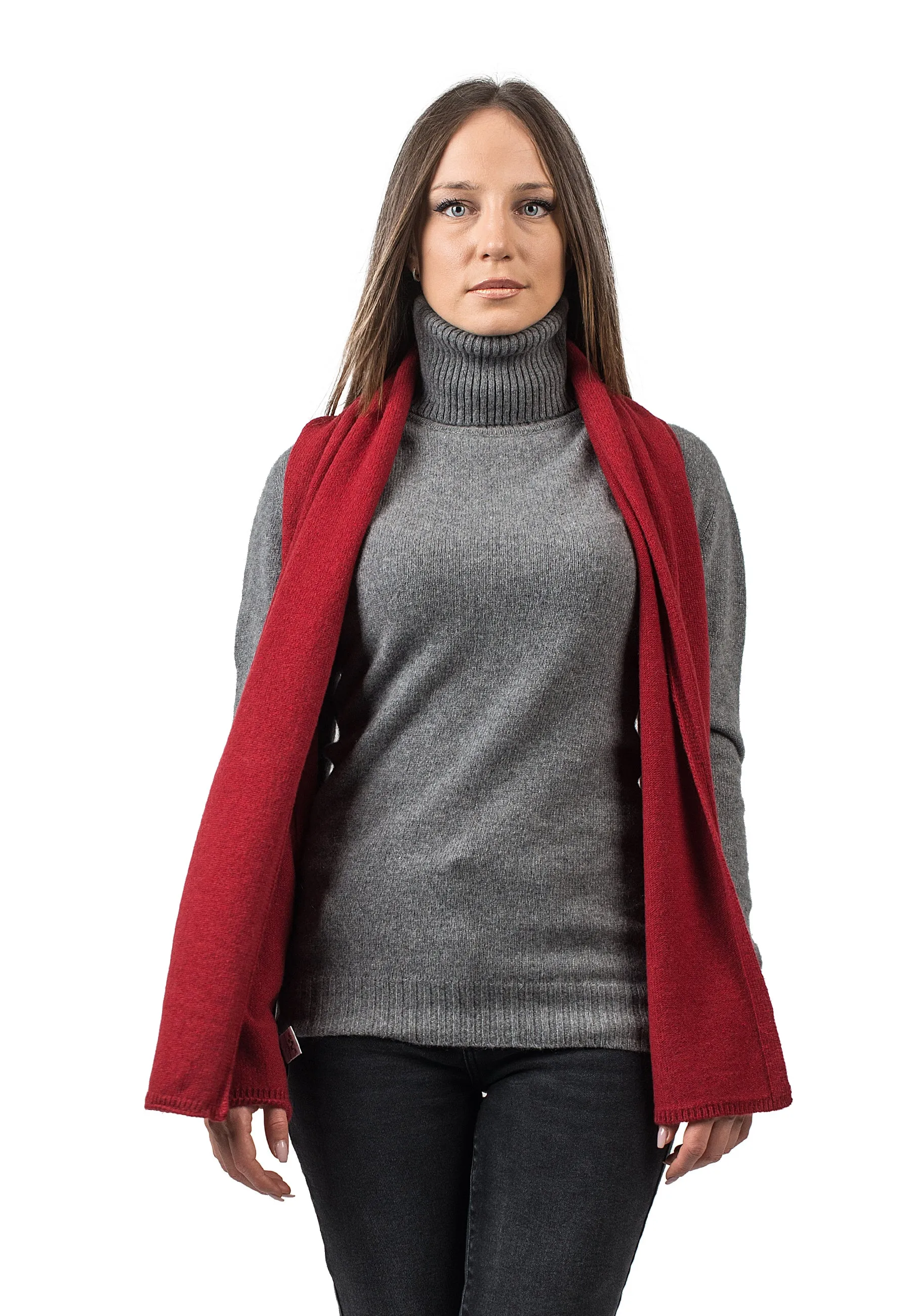 Scarf in 100% regenerated cashmere