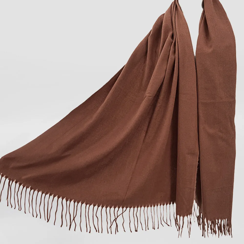 Scarf - 'Plain Fringe'