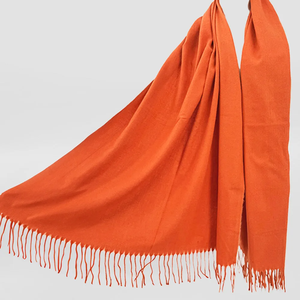 Scarf - 'Plain Fringe'