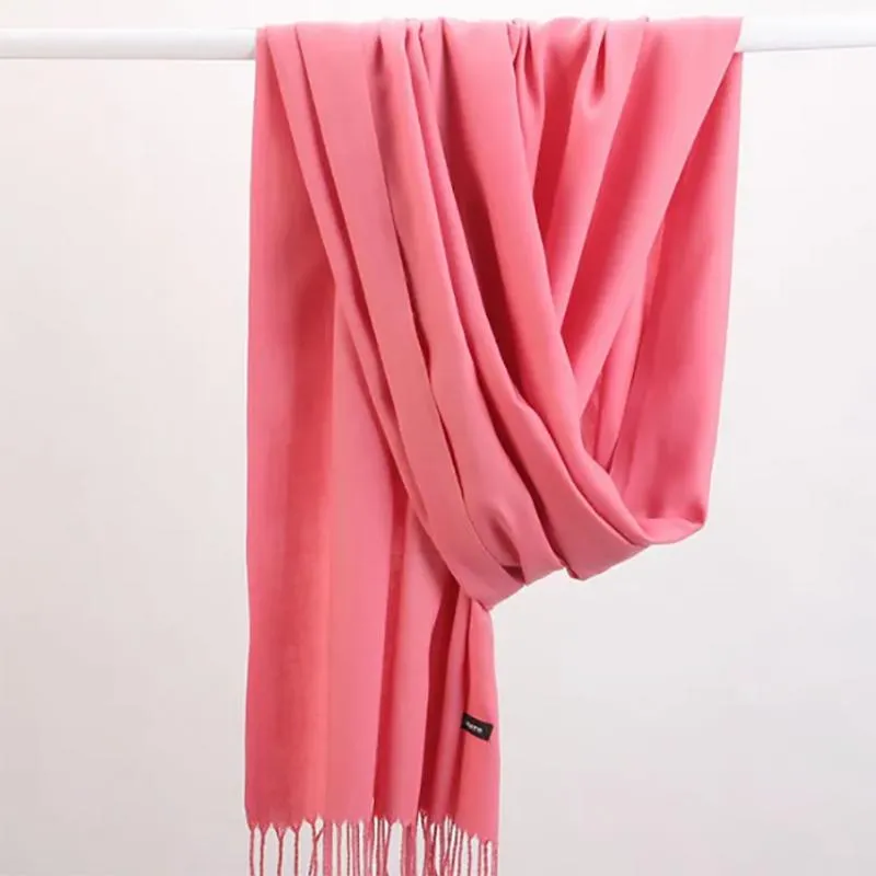 Scarf Women Winter and Autumn Long Thicked Korean Wild Cashmere Warm Scarf