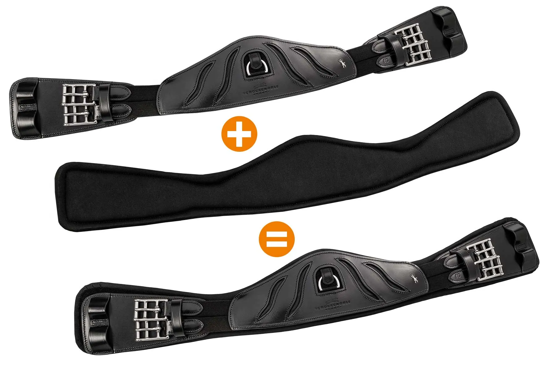 Schockemohle Pandora Pro Black Girth