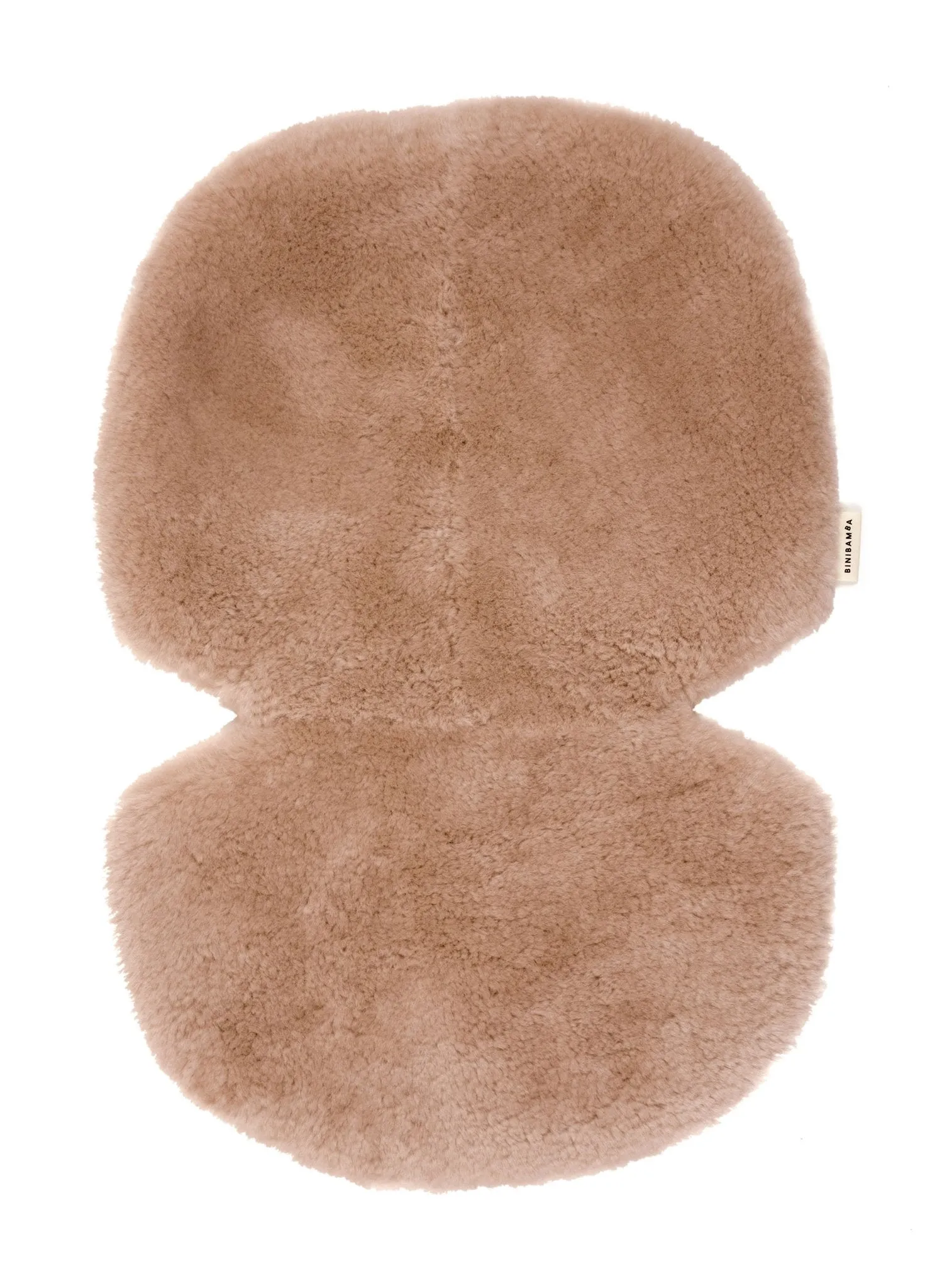 Sheepskin Snuggler Buggy Liner - Rose
