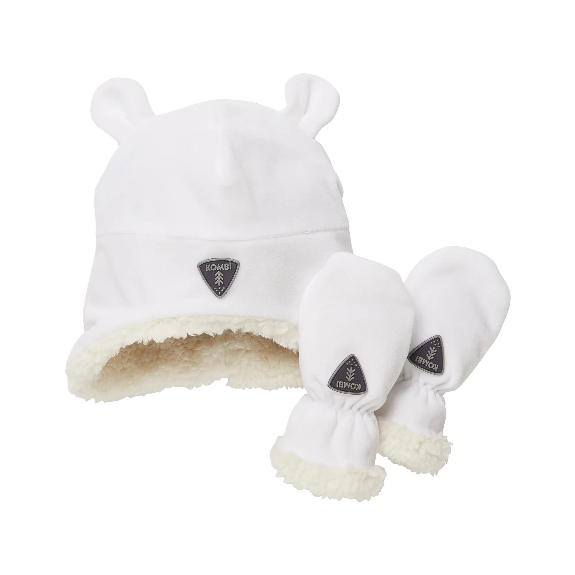 Sherpa Toque and Mittens Fleece Set - Infants
