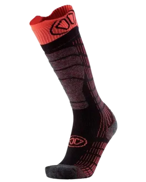 Sidas Comfort Ski Socks - Black Orange