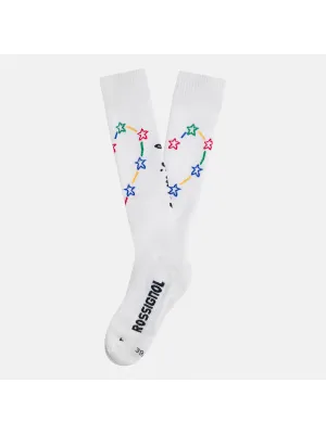 Skarpety narciarskie damskie Rossignol L3 W Switti Socks biały
