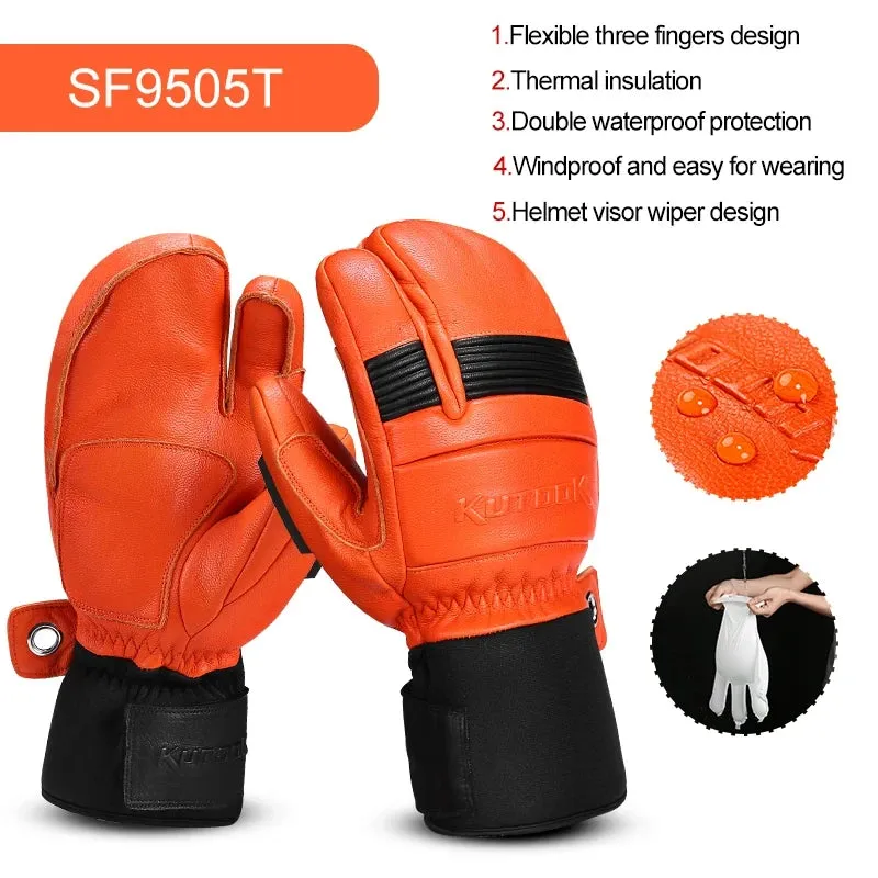 Ski Gloves Goatskin