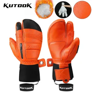 Ski Gloves Goatskin
