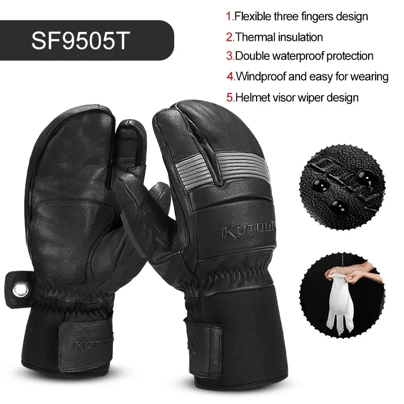 Ski Gloves Goatskin