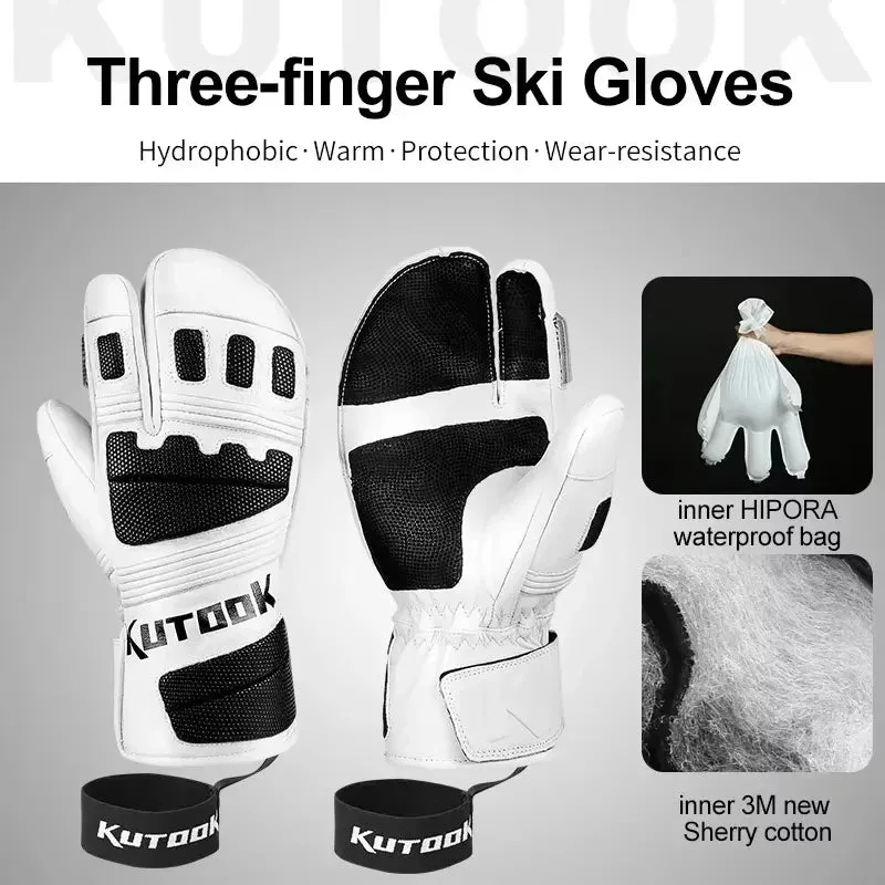 Ski Gloves Goatskin