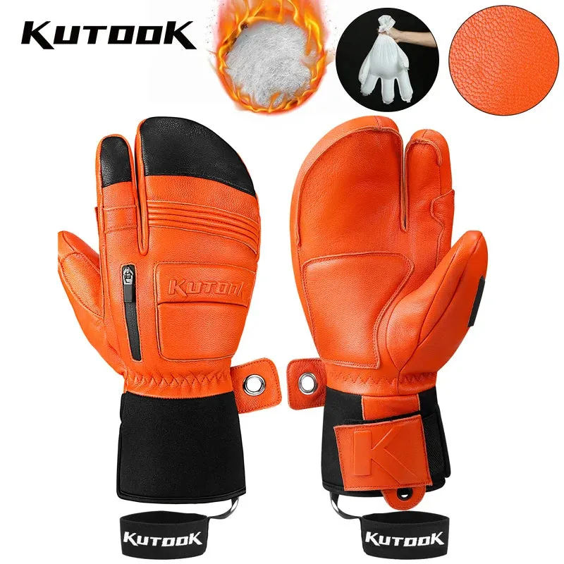 Ski Gloves Goatskin