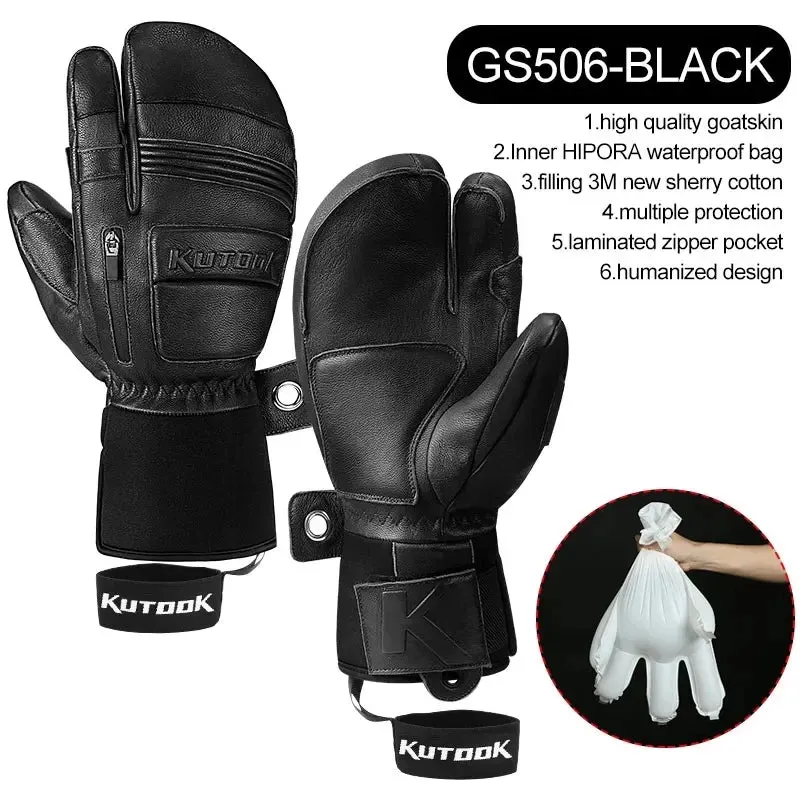 Ski Gloves Goatskin