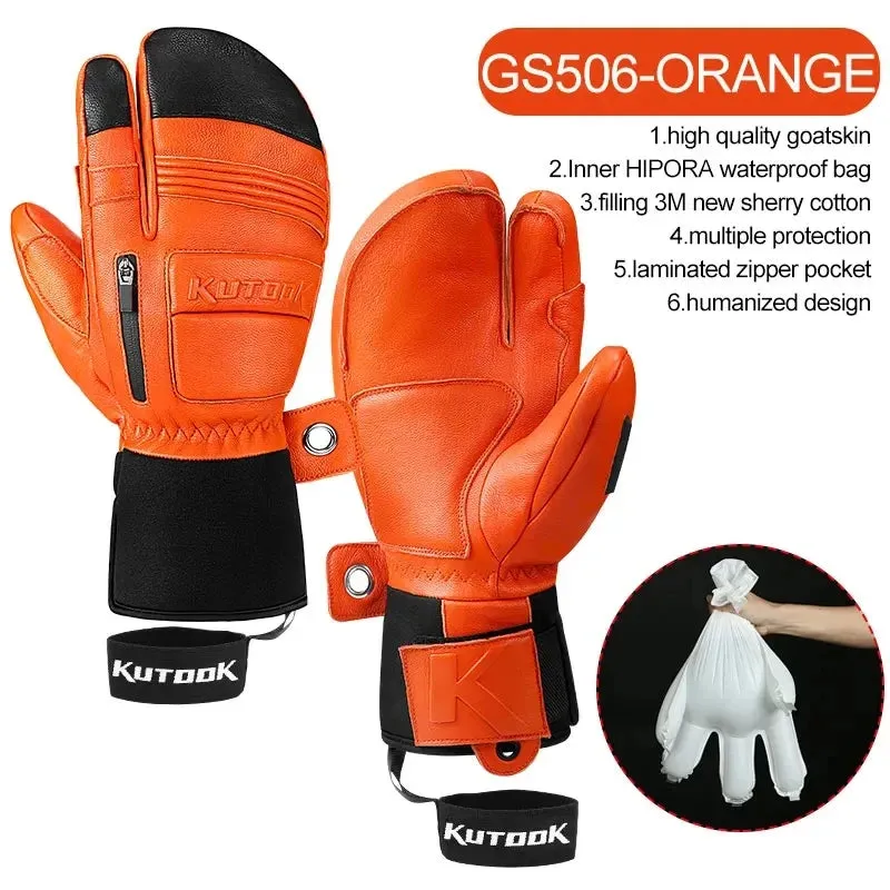 Ski Gloves Goatskin