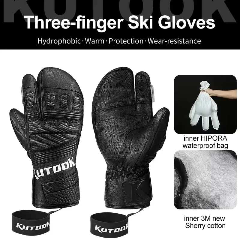 Ski Gloves Goatskin