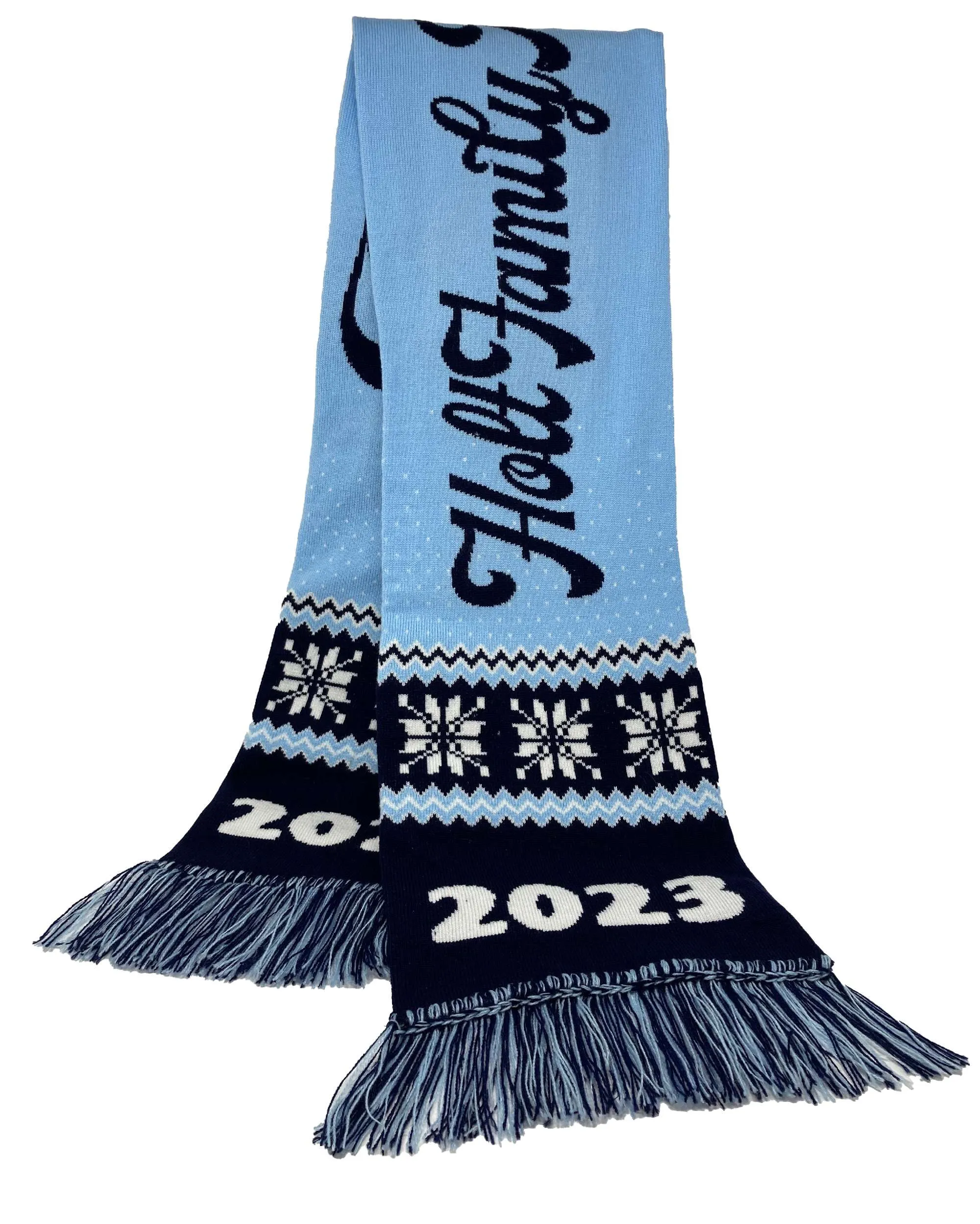 Ski Trip Custom Knit Scarf - Etsy
