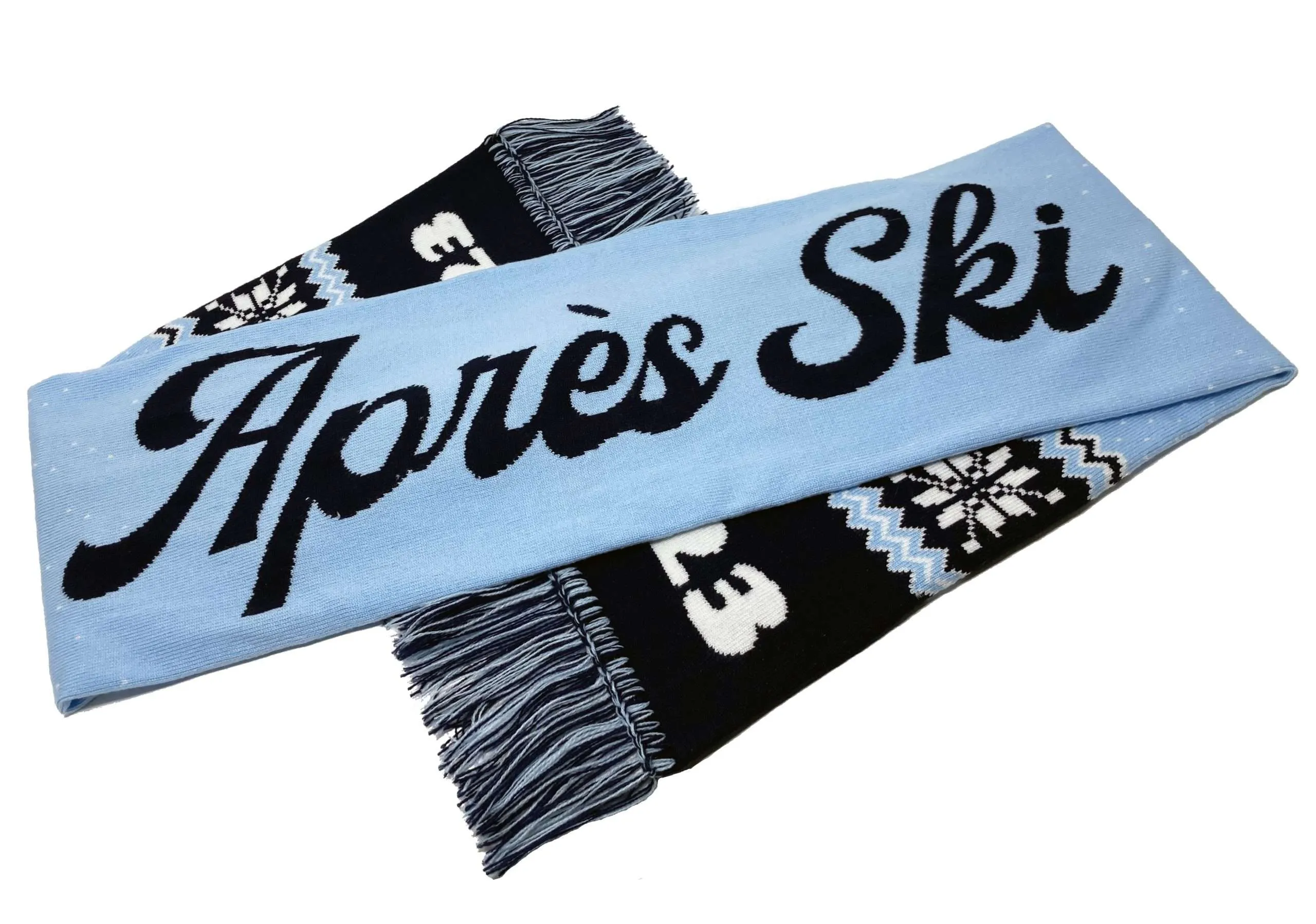 Ski Trip Custom Knit Scarf - Etsy