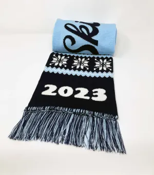 Ski Trip Custom Knit Scarf - Etsy