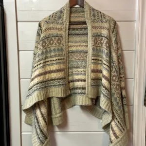 Sleeping on Snow Anthropologie Wool Knit Open Front CardiganWomen’s Size S.
