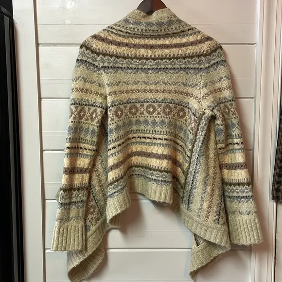 Sleeping on Snow Anthropologie Wool Knit Open Front CardiganWomen’s Size S.