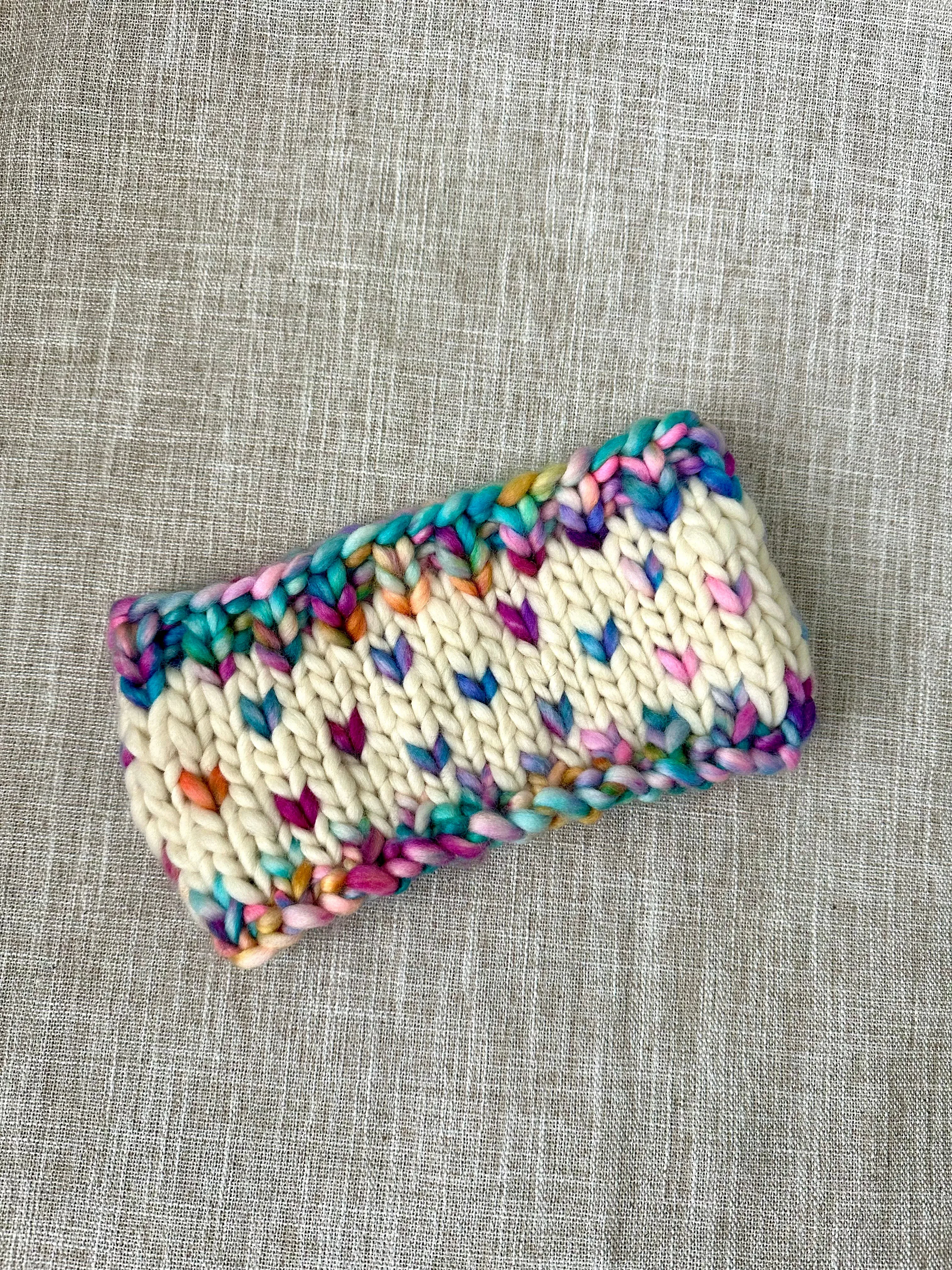 Snowfall Headband- Mojave Turquoise