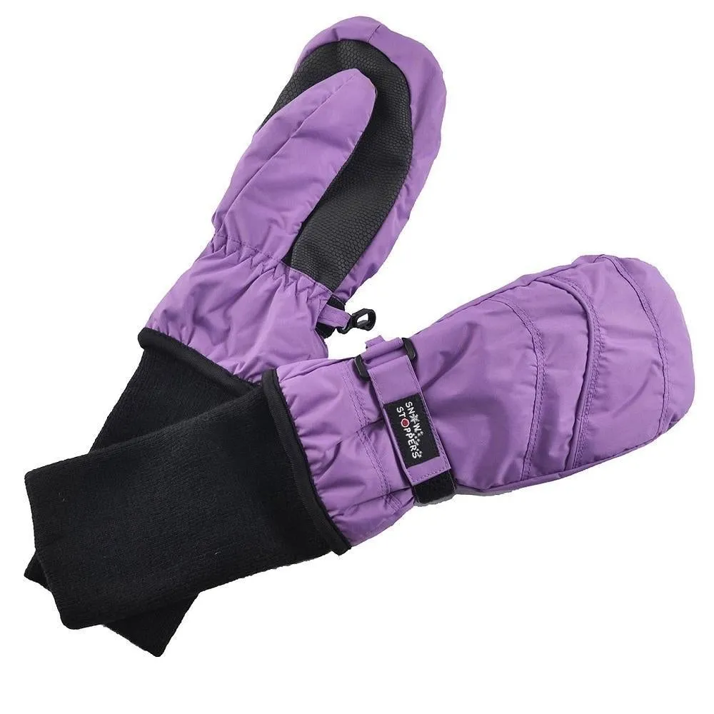 SnowStoppers Original Extended Cuff Mittens (Purple)