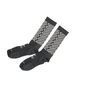 SOCKS- MOOTS   POINT6 ULTRA LIGHT PILLS LOGO